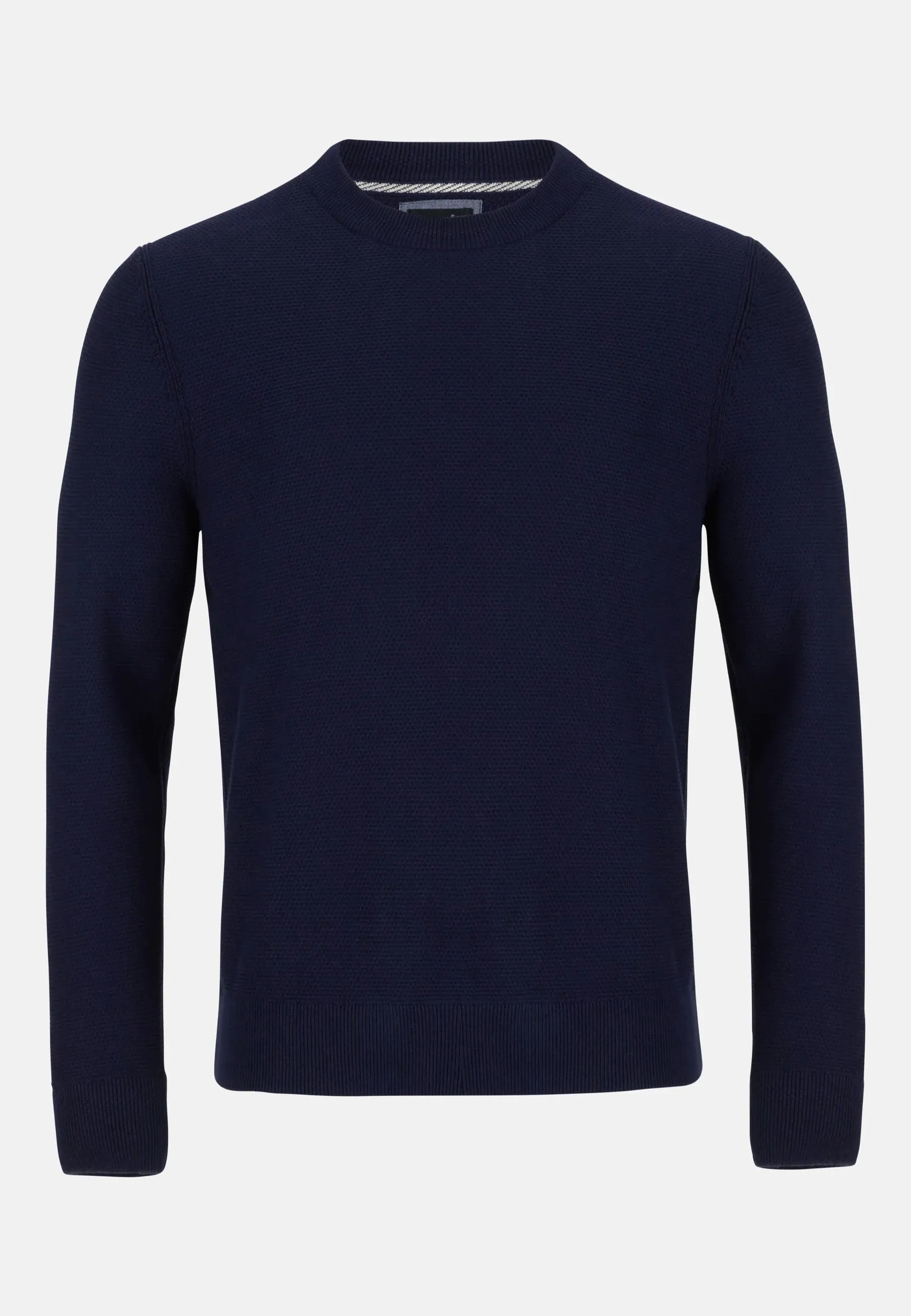 6th Sense Embassy Crew Neck Sweater O# - Maritime Blue
