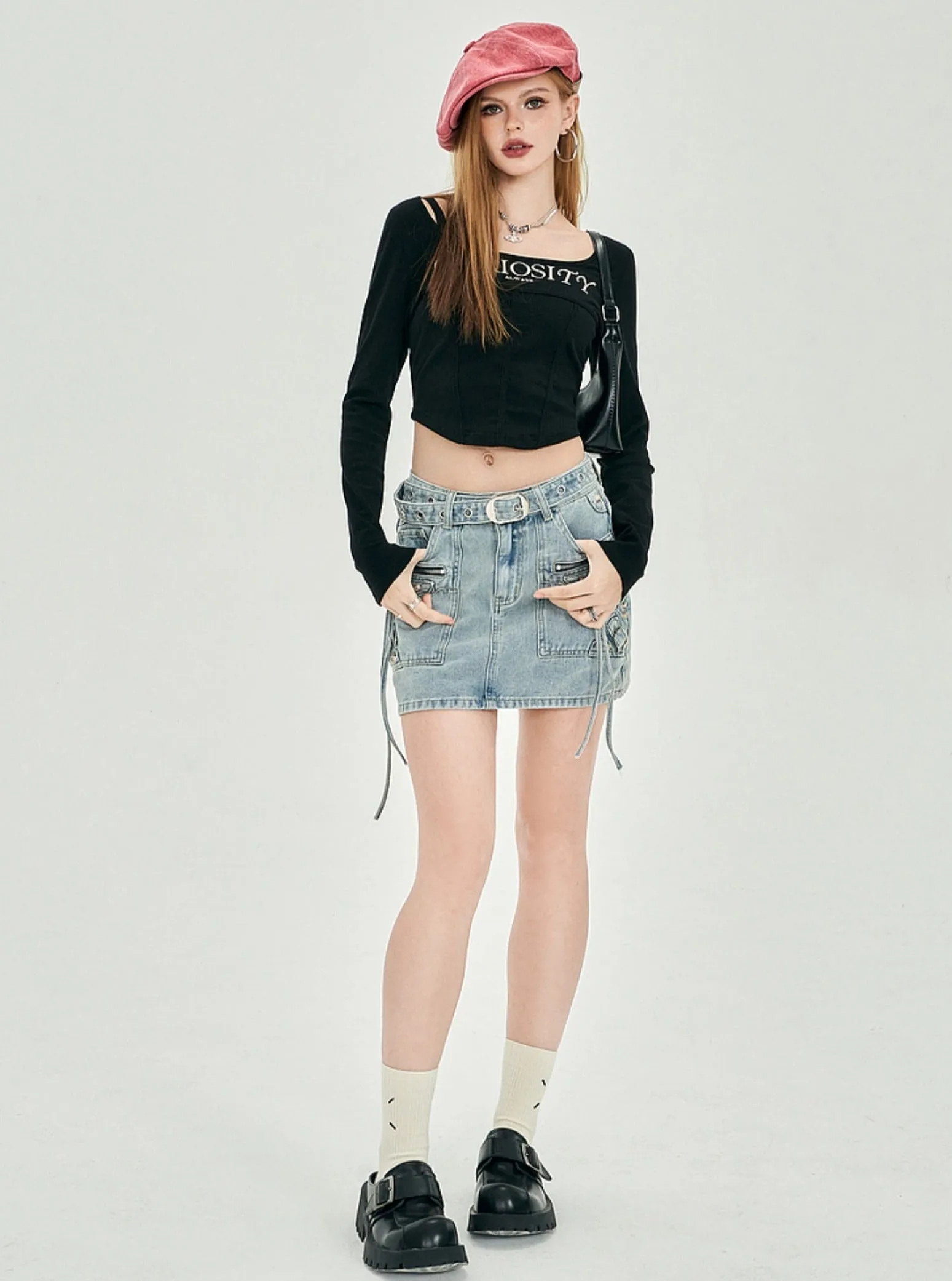 A-Line Slim Skirt