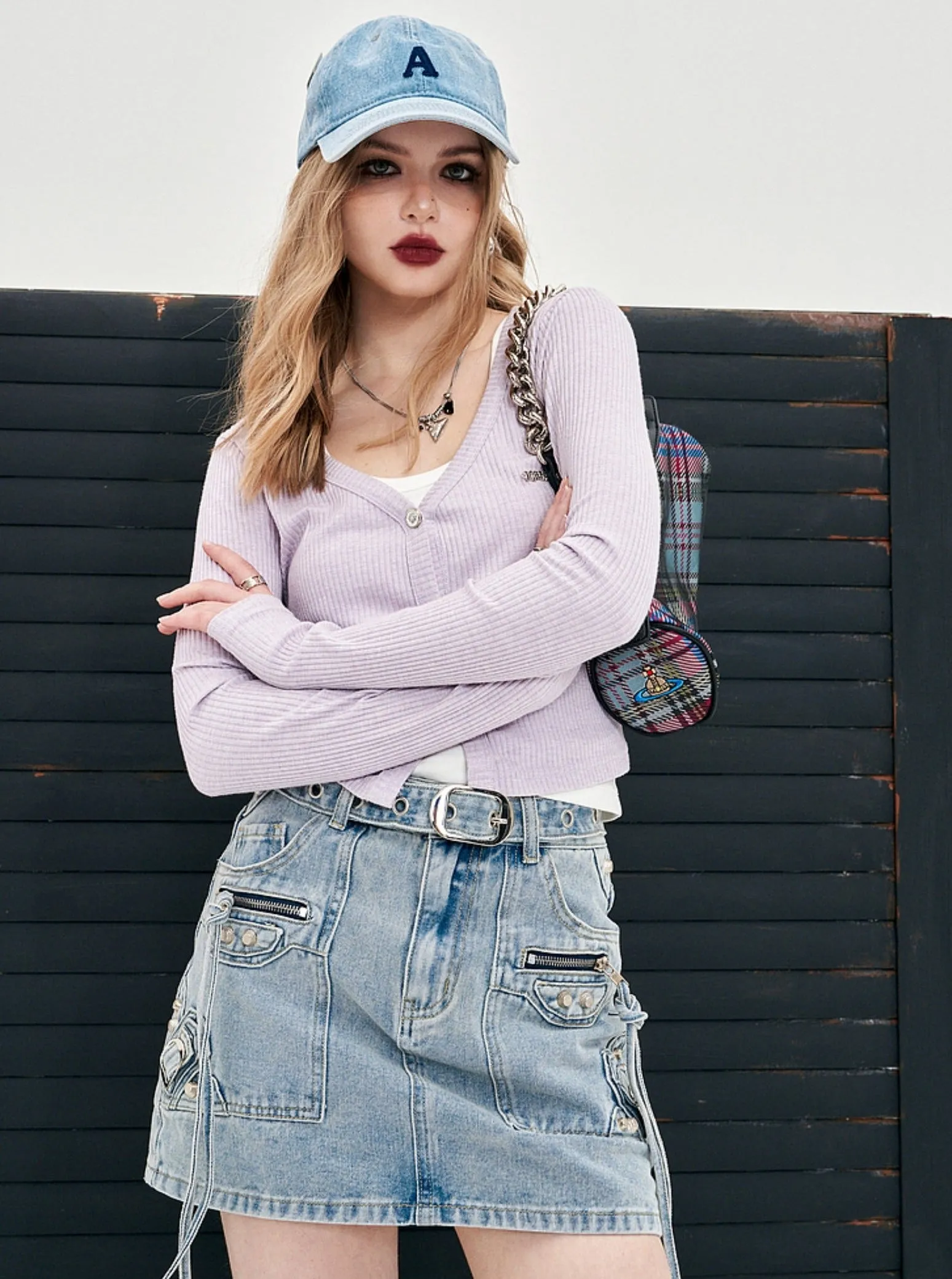 A-Line Slim Skirt