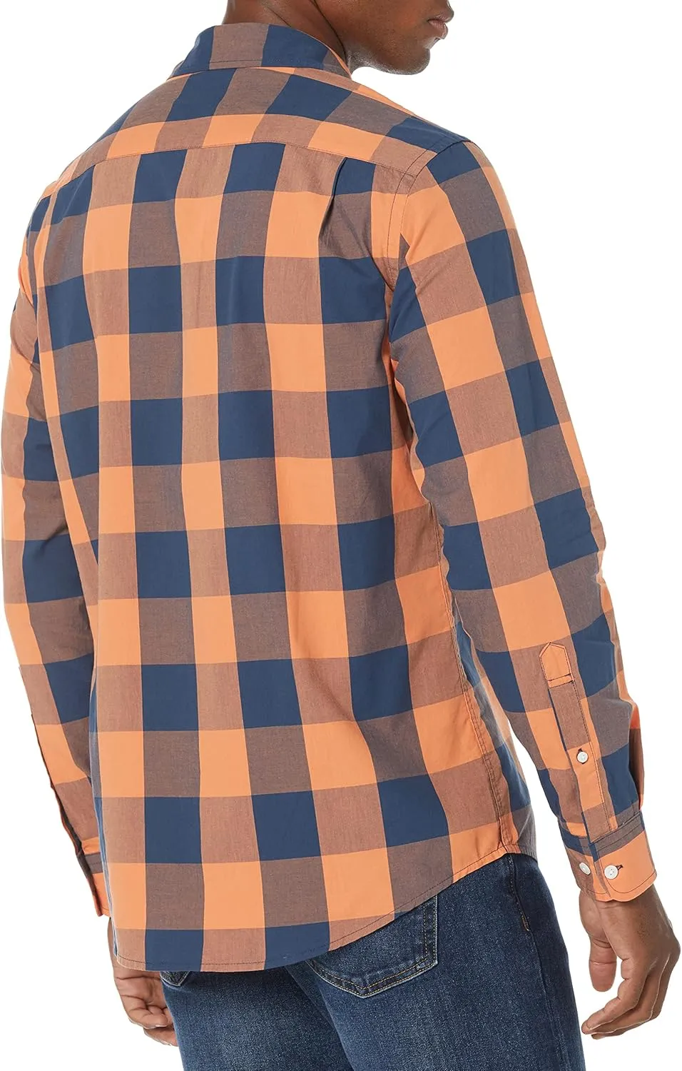 Amazon Essentials Men's Slim-Fit Long-Sleeve Poplin Shirt