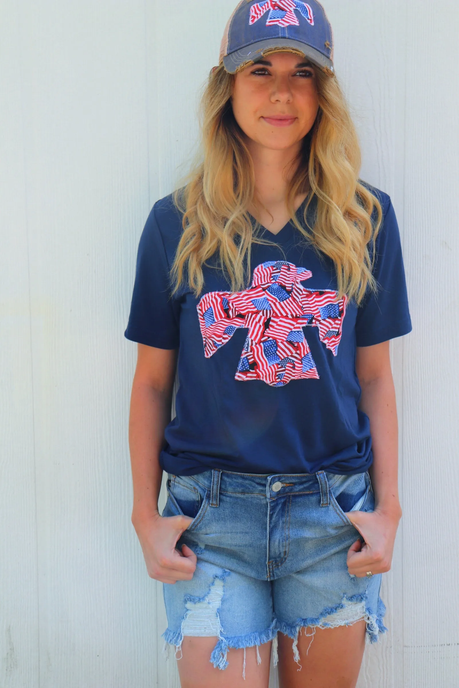 American Flag Tee