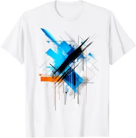 Art Drawing Abstract Graphic Motif Art T-Shirt