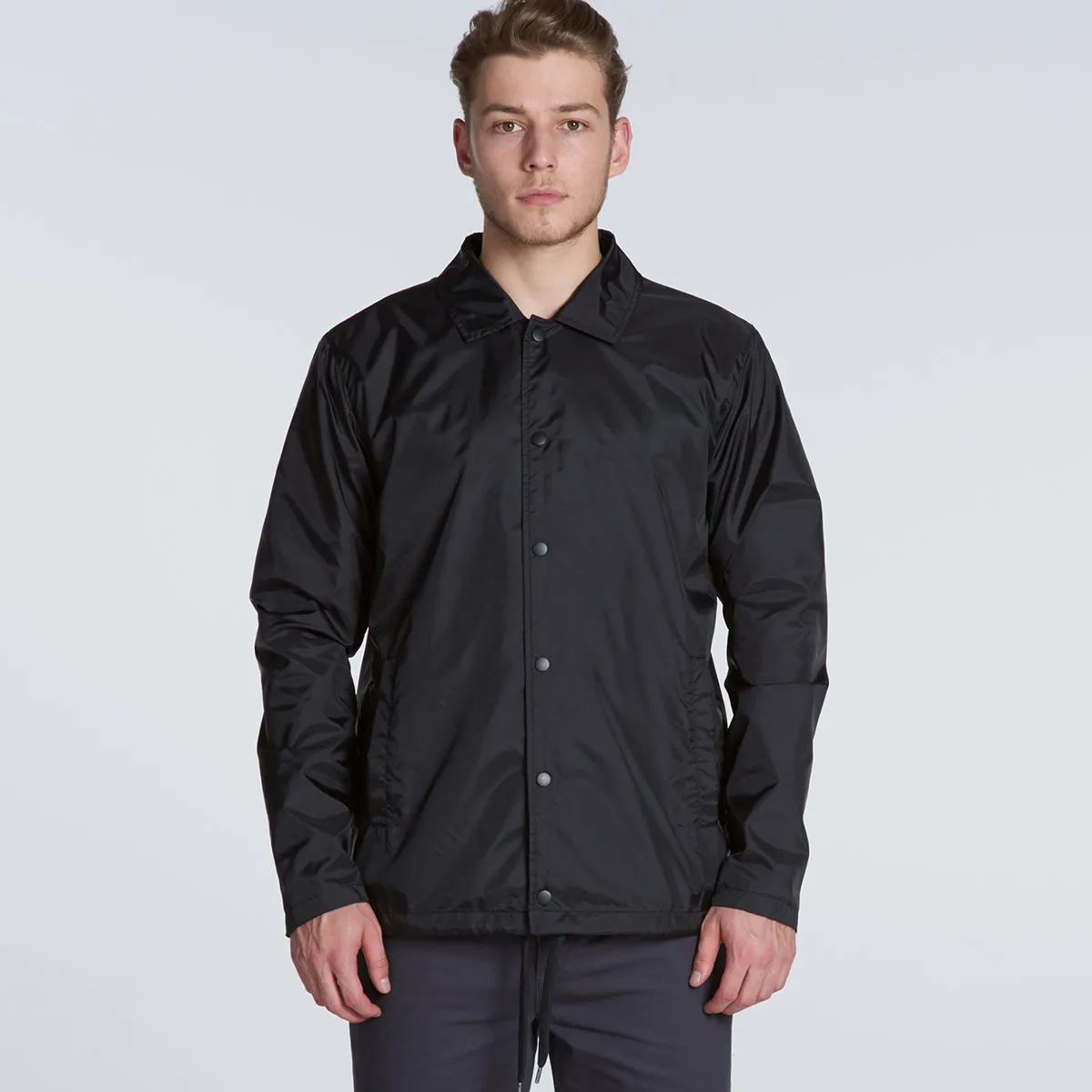 AS Colour Men's Black Coach Jacket