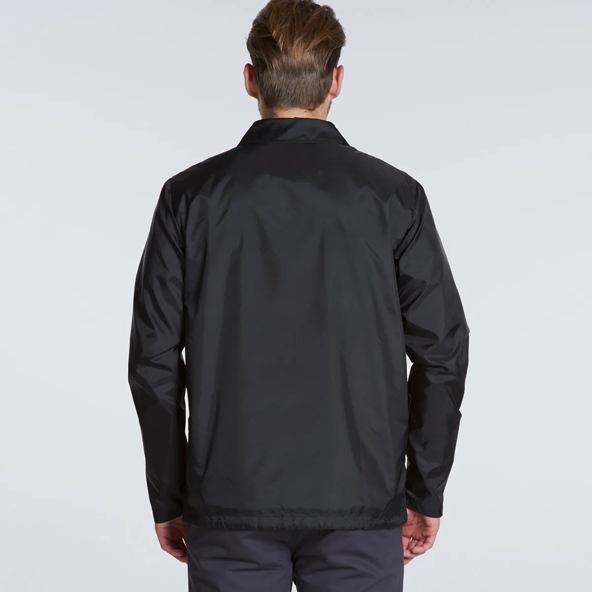 AS Colour Men's Black Coach Jacket