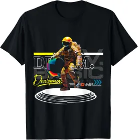 Astronaut | Frontprint | Art Space Graphic Fantasy Astronaut T-Shirt