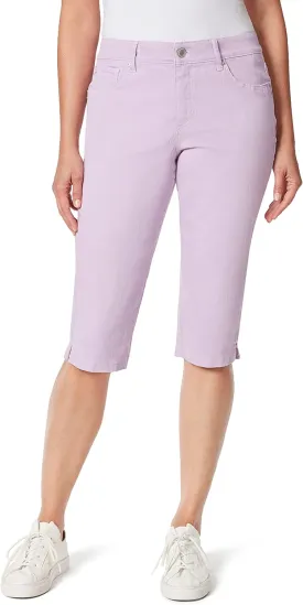 Bandolino Women's Mandie High Rise 17" Roll Cuff Skimmer Short