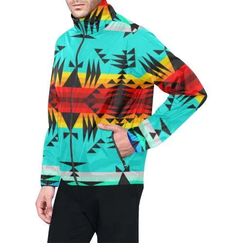 Between the Mountains Men's Windbreaker