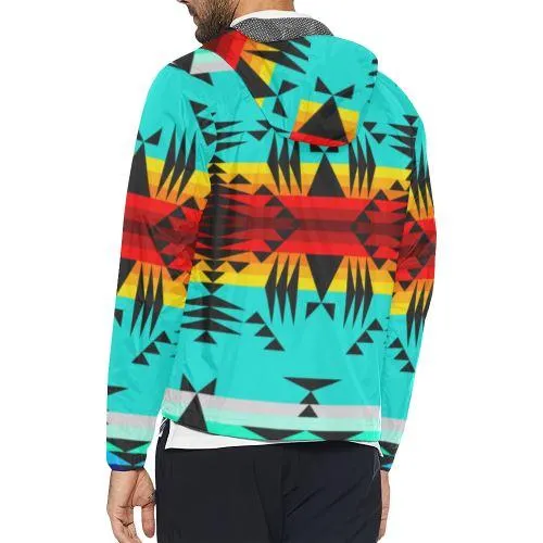 Between the Mountains Men's Windbreaker