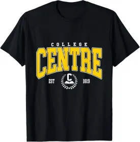 Centre Arch Vintage College Athletic Sports Design Tee T-Shirt
