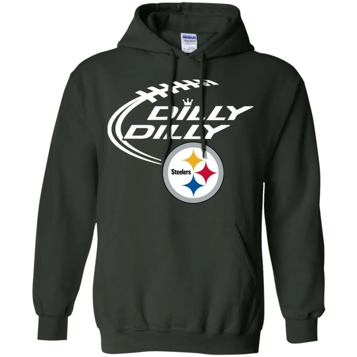 Dilly Dilly Pittsburgh Steelers Logo Nfl Football Men Pullover Hoodie