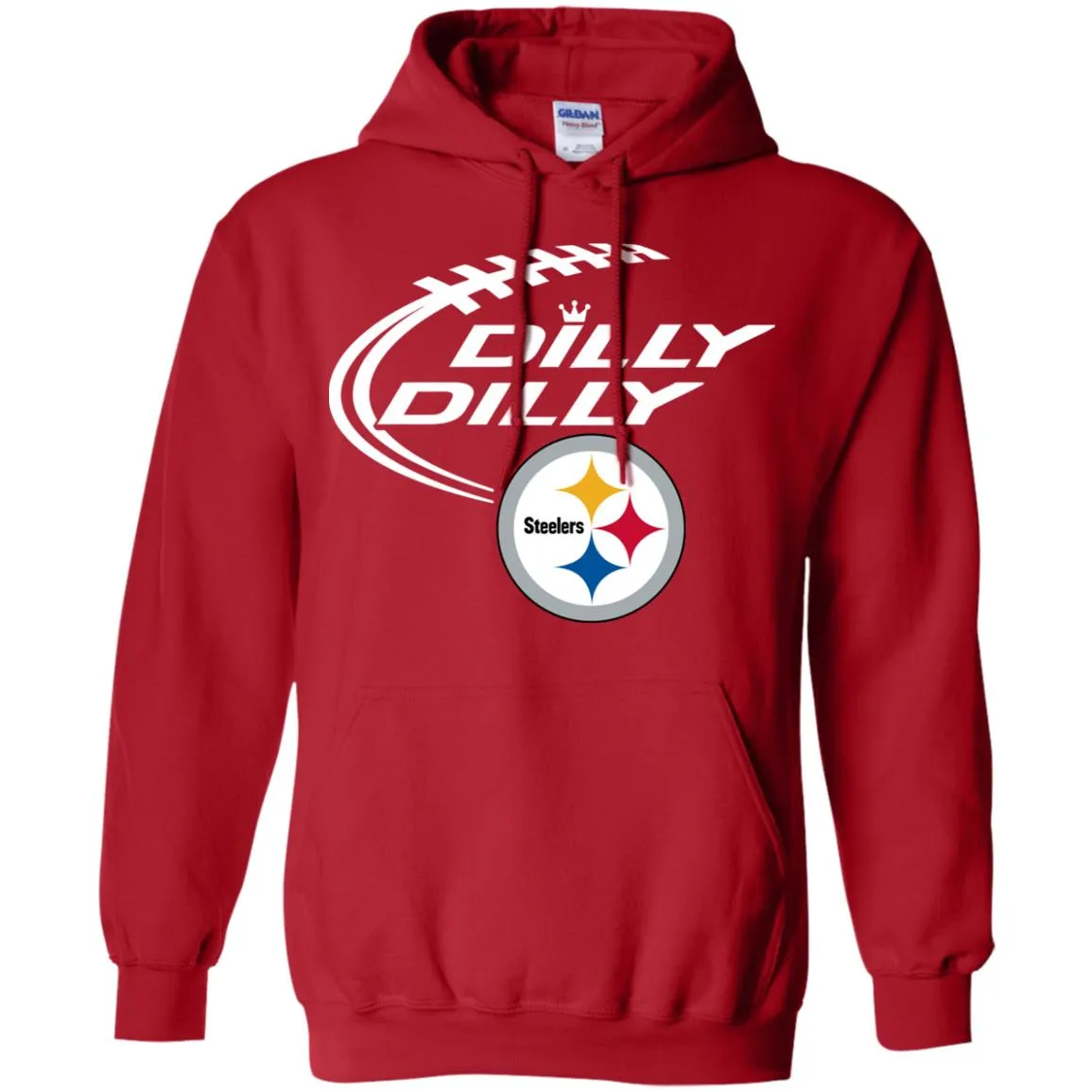 Dilly Dilly Pittsburgh Steelers Logo Nfl Football Men Pullover Hoodie