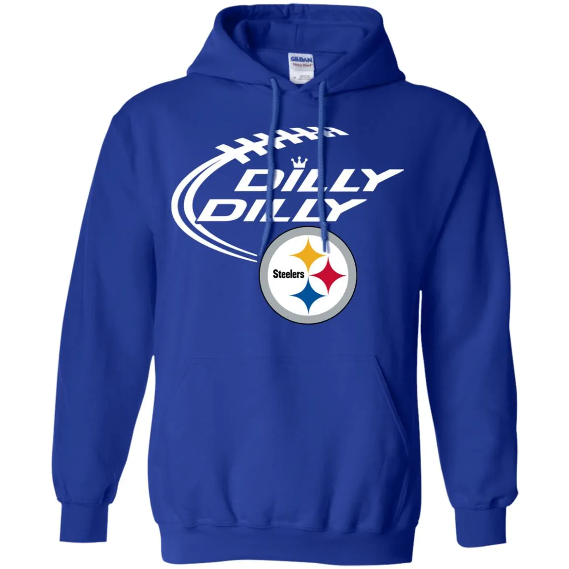 Dilly Dilly Pittsburgh Steelers Logo Nfl Football Men Pullover Hoodie