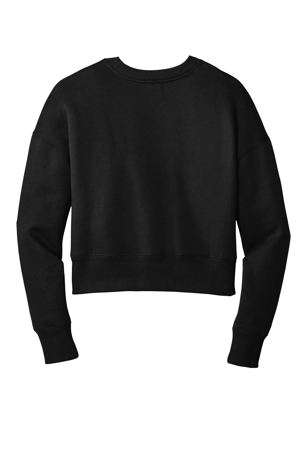District Women's Perfect Weight  Fleece Cropped Crew