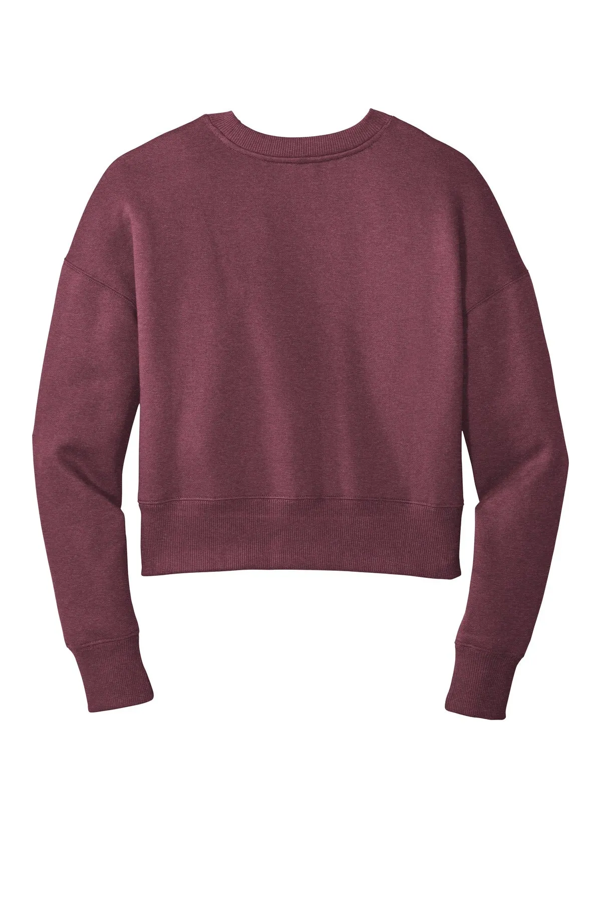 District Women's Perfect Weight  Fleece Cropped Crew