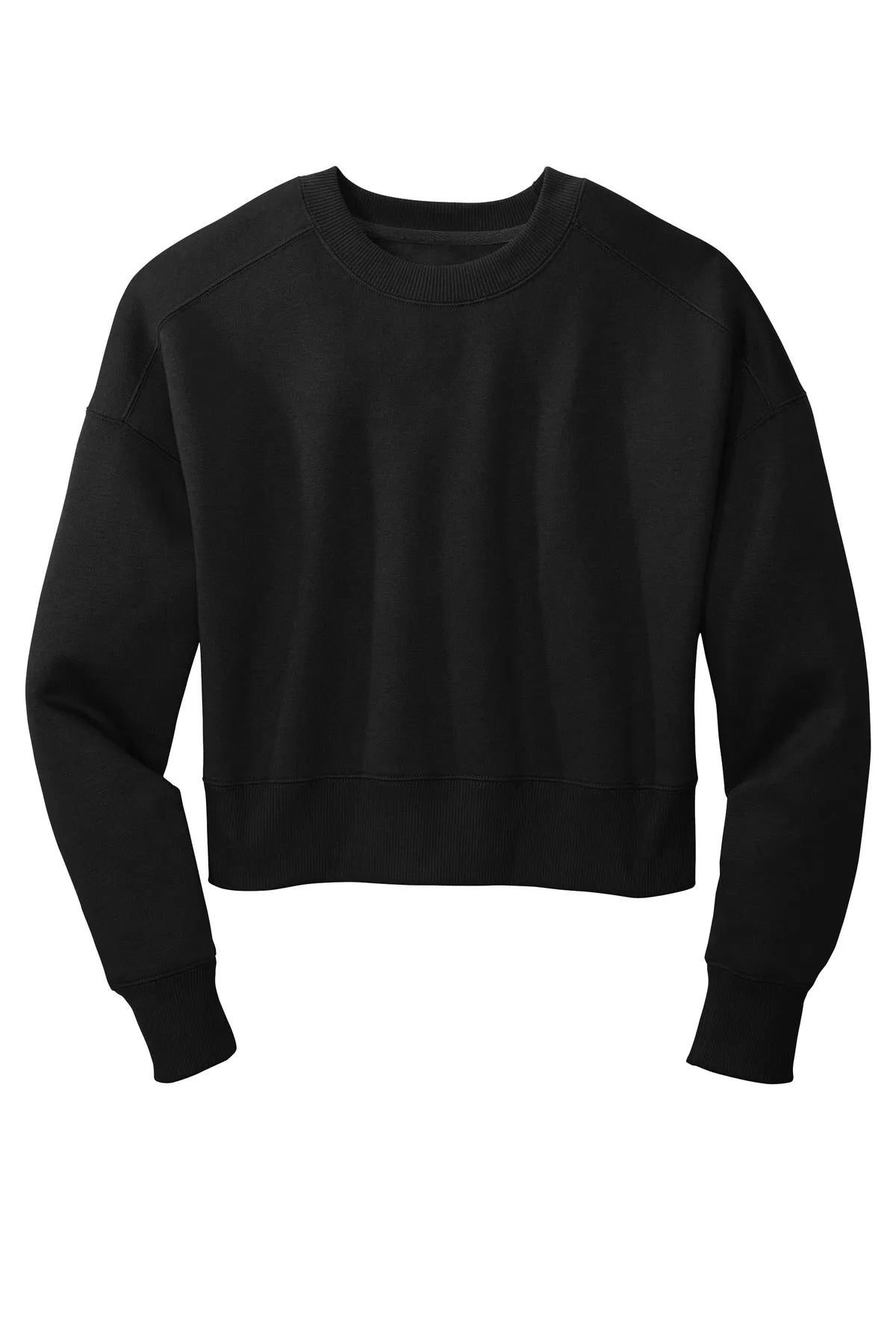 District Women's Perfect Weight  Fleece Cropped Crew