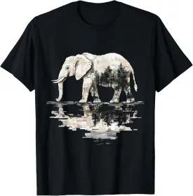 Elephant Animal Graphic Art Elephant T-Shirt