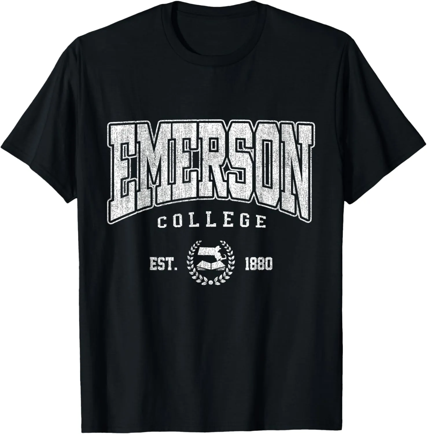 Emerson Retro University Design for Men Women T-Shirt