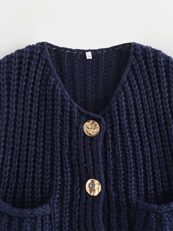 Esmeralda New Women's Thick Needle Knitted Vest