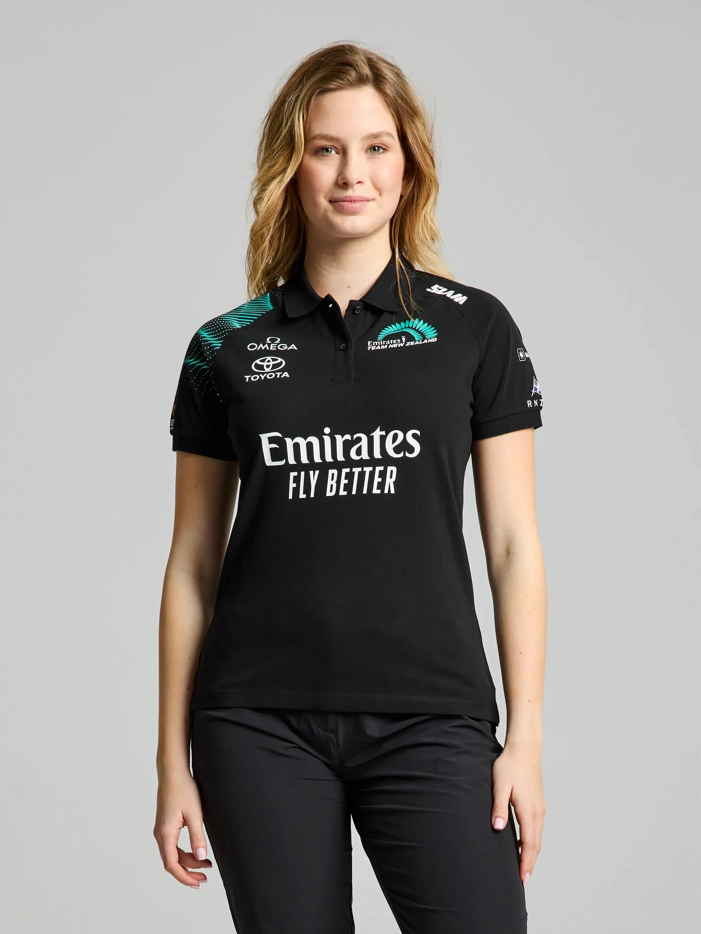 ETNZ DECK WOMAN POLO SHORT SLEEVE