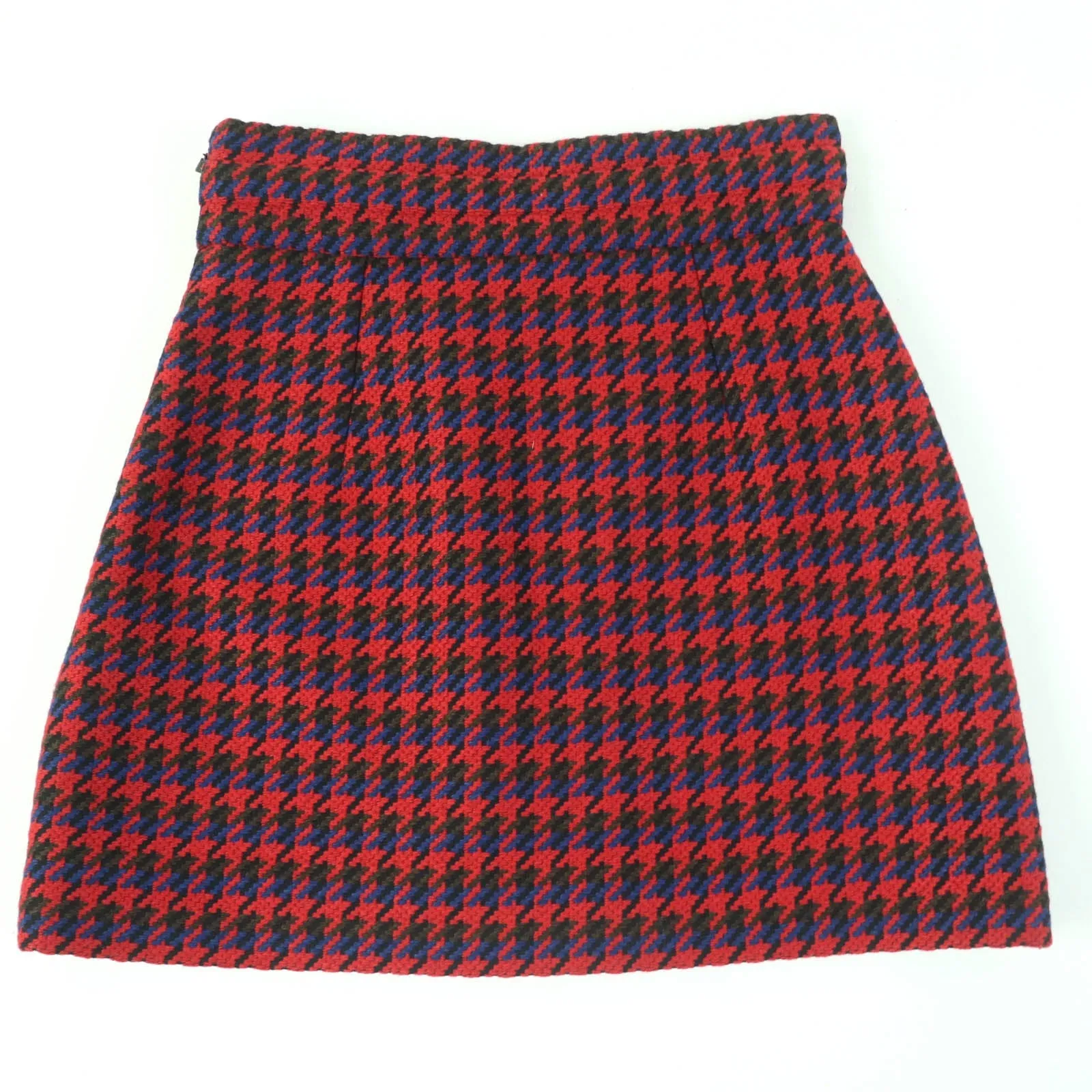 GUCCI Mini skirt 643737 wool Red type 38