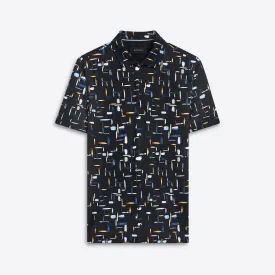 HENDRIX Paint Strokes Print Polo
