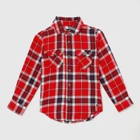 Kensington Red Button Down Shirt