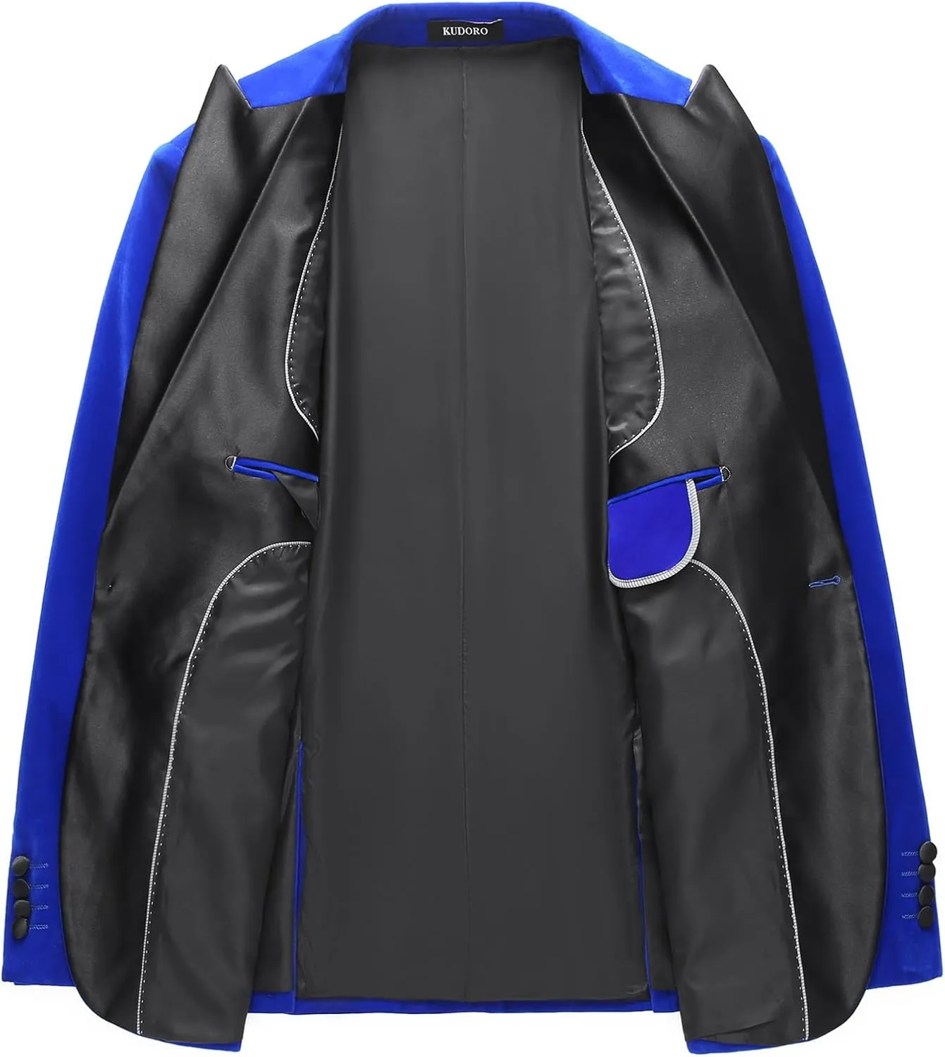 Mens Velvet Blazer Slim Fit Tuxedo Suits Jacket Shawl Collar Solid Jacket Wedding Dinner Prom One Button Blazer Jacket