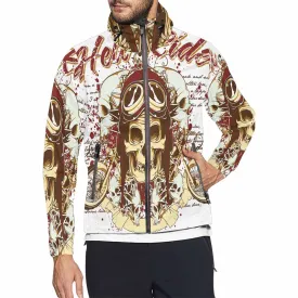 Men's Windbreaker printed Hell rider 1
