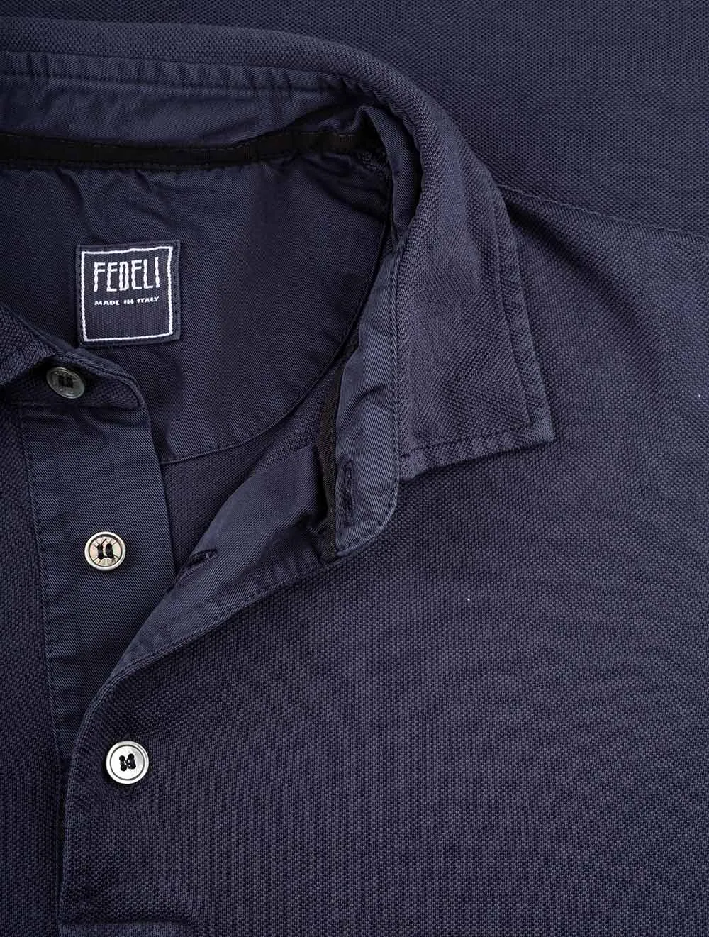North Piquet Short Sleeve Polo Navy
