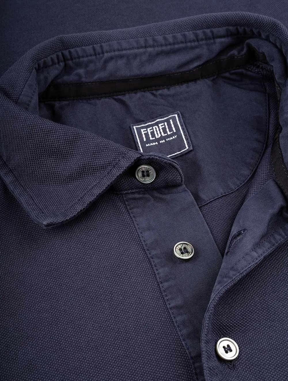 North Piquet Short Sleeve Polo Navy