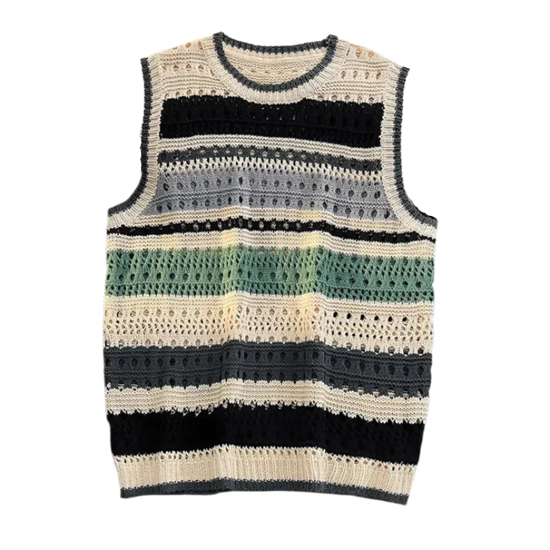 Ori Knitted Striped Vest