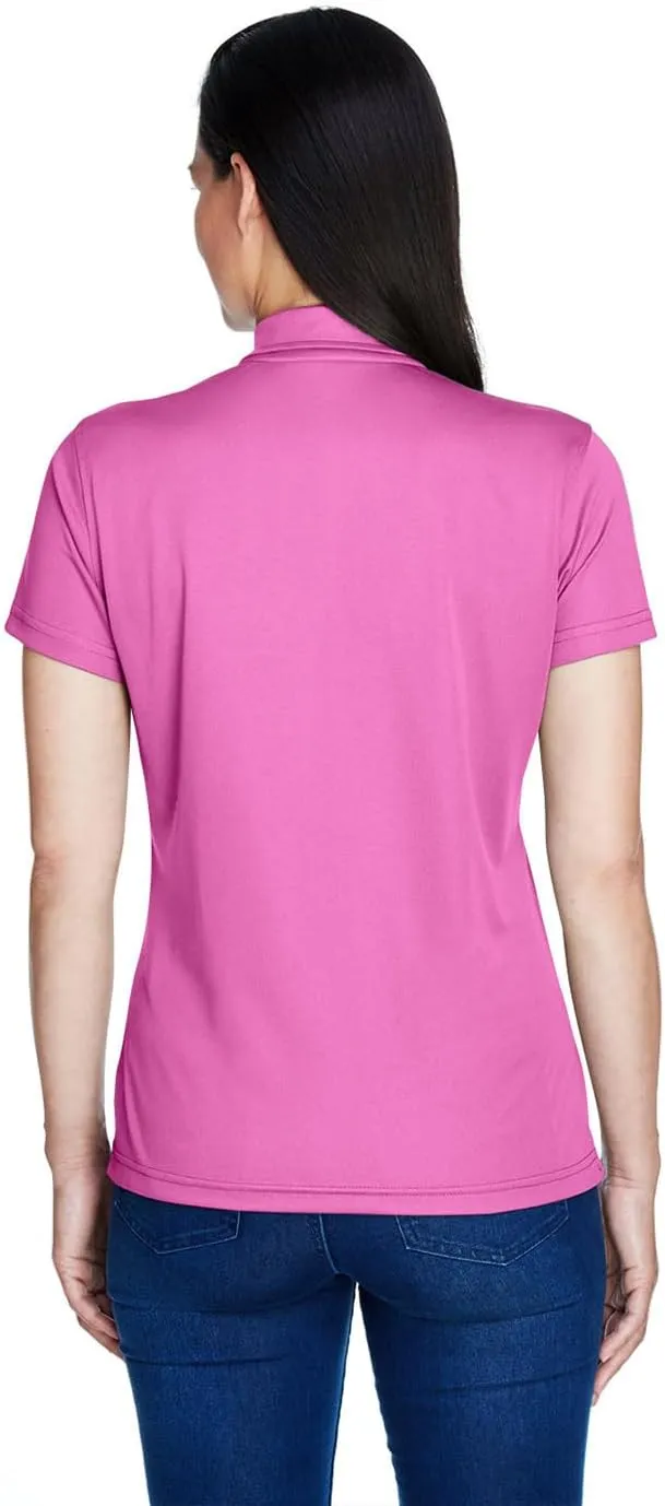 Queensboro Custom Embroidered Logo Womens All-Purpose Polo Shirt. Moisture-Wicking, Lightweight Performance Fit