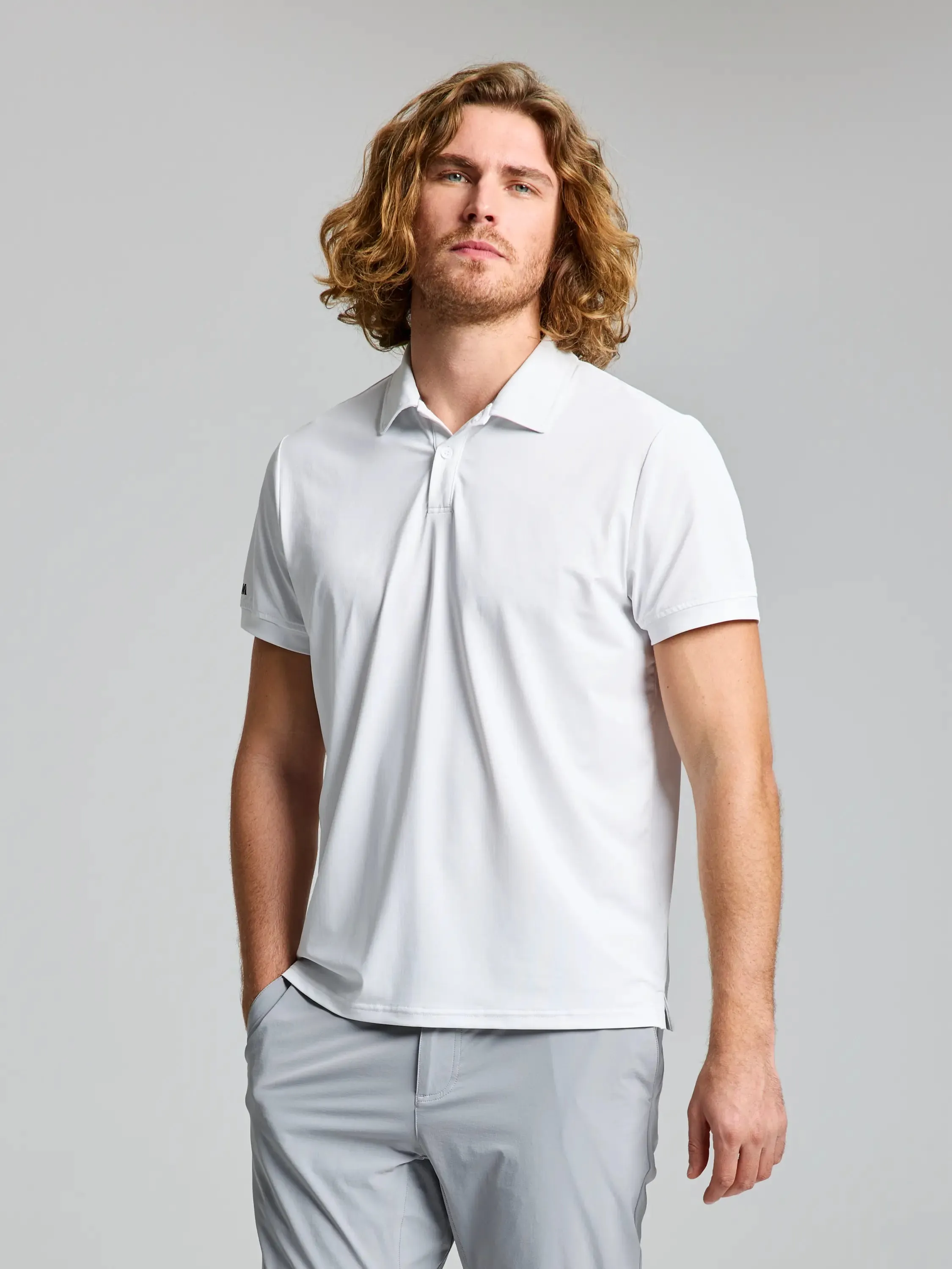 TECH PIQUE POLO SHORT SLEEVE