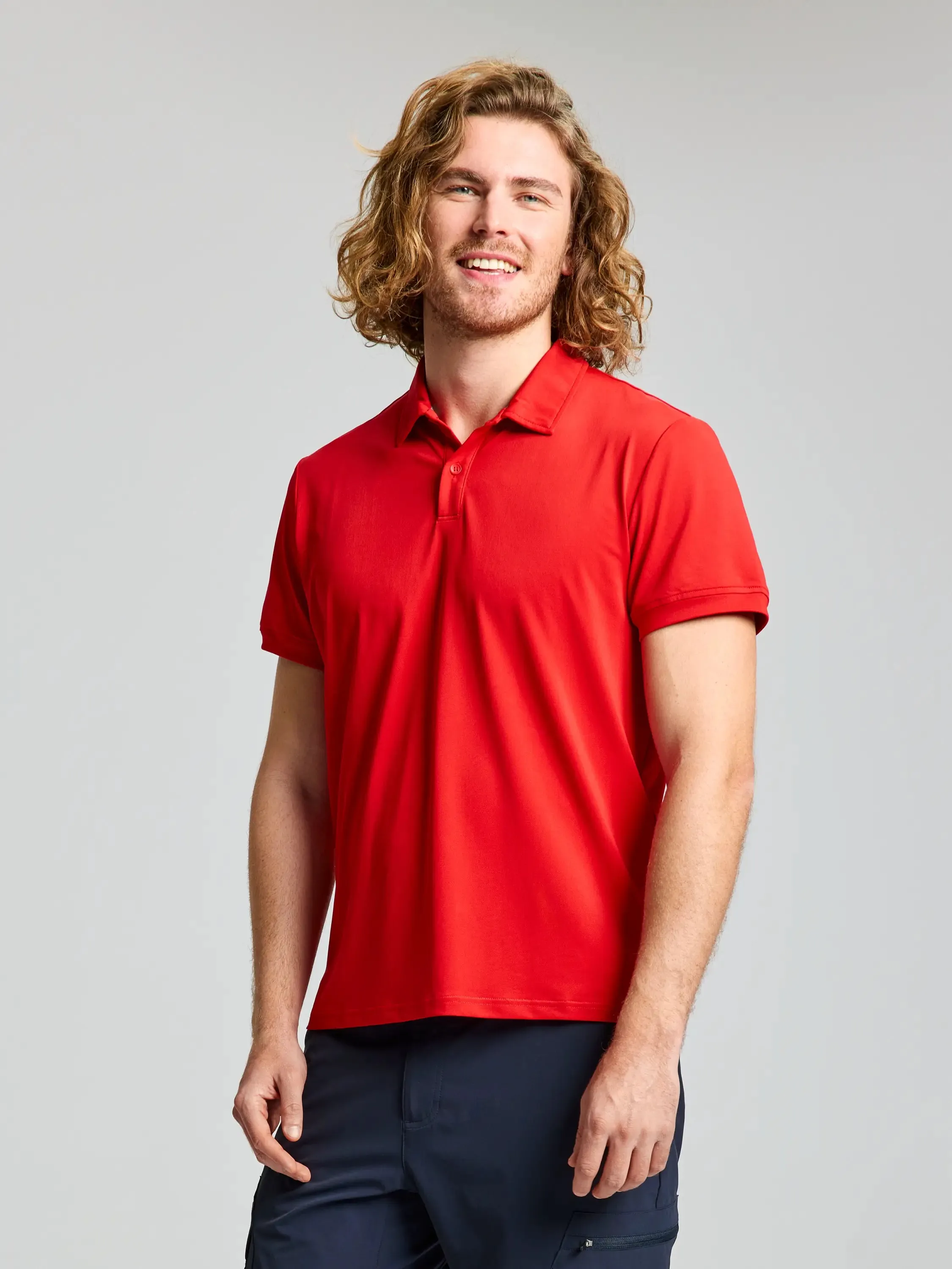 TECH PIQUE POLO SHORT SLEEVE
