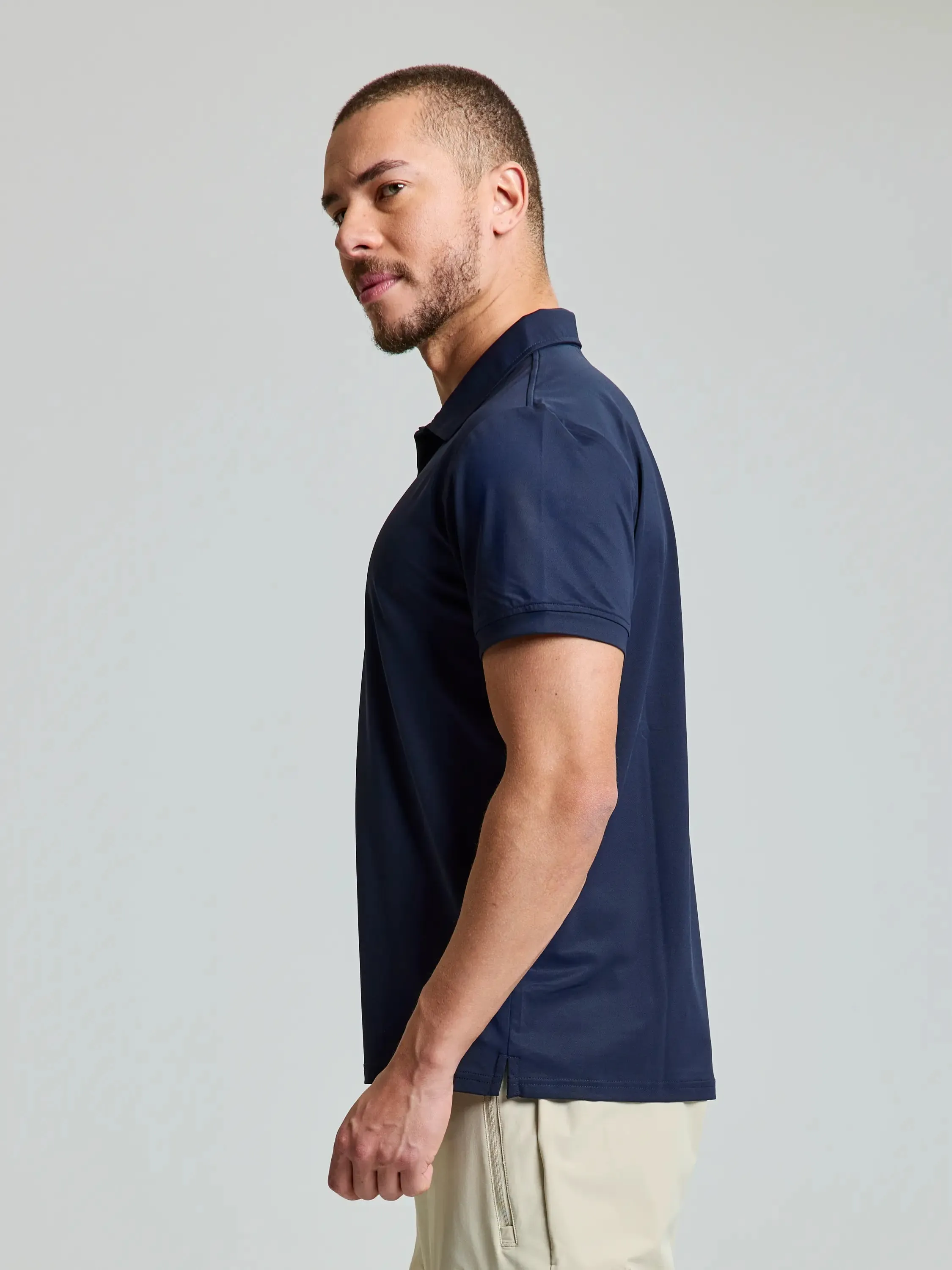 TECH PIQUE POLO SHORT SLEEVE