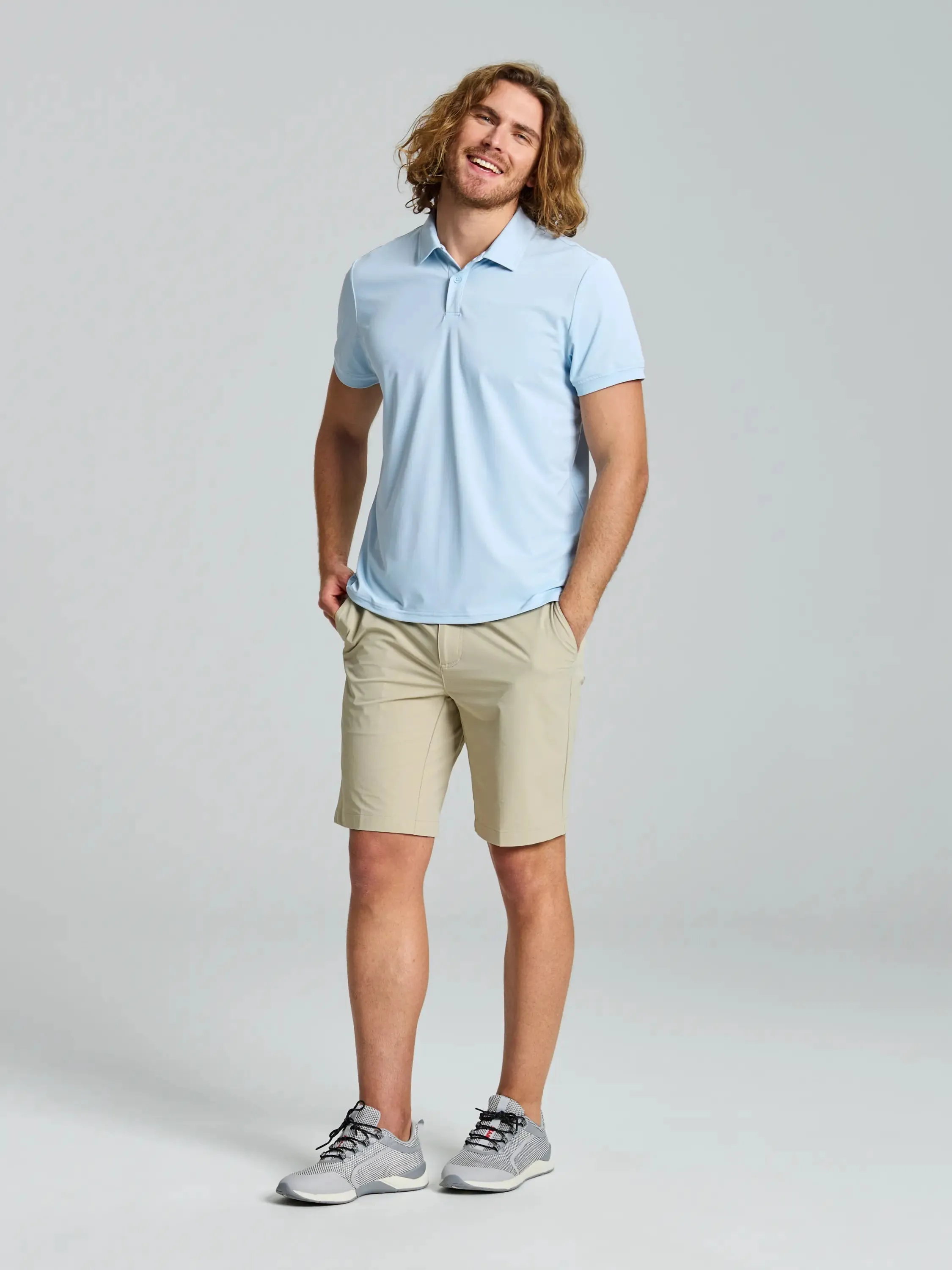 TECH PIQUE POLO SHORT SLEEVE