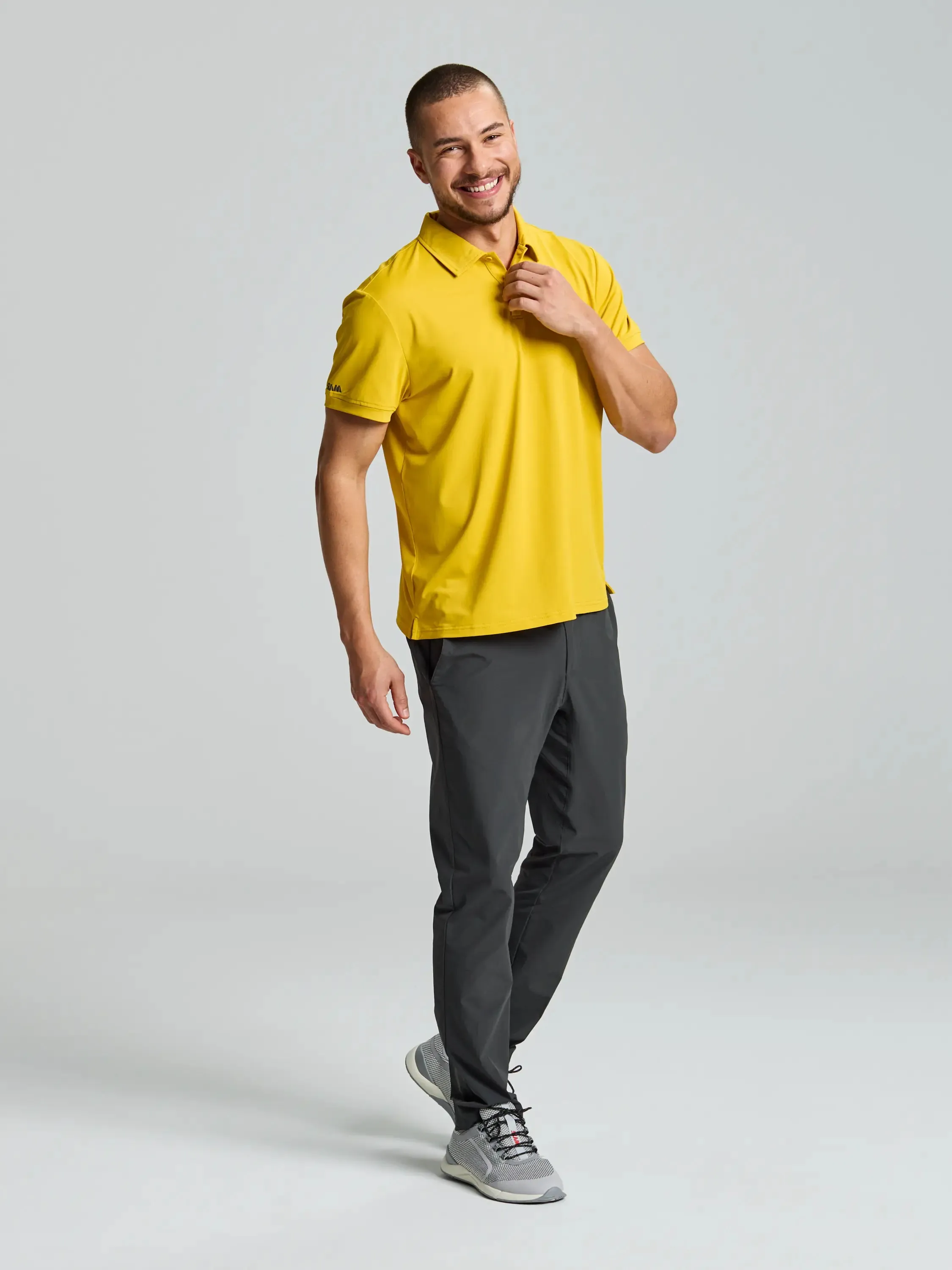TECH PIQUE POLO SHORT SLEEVE