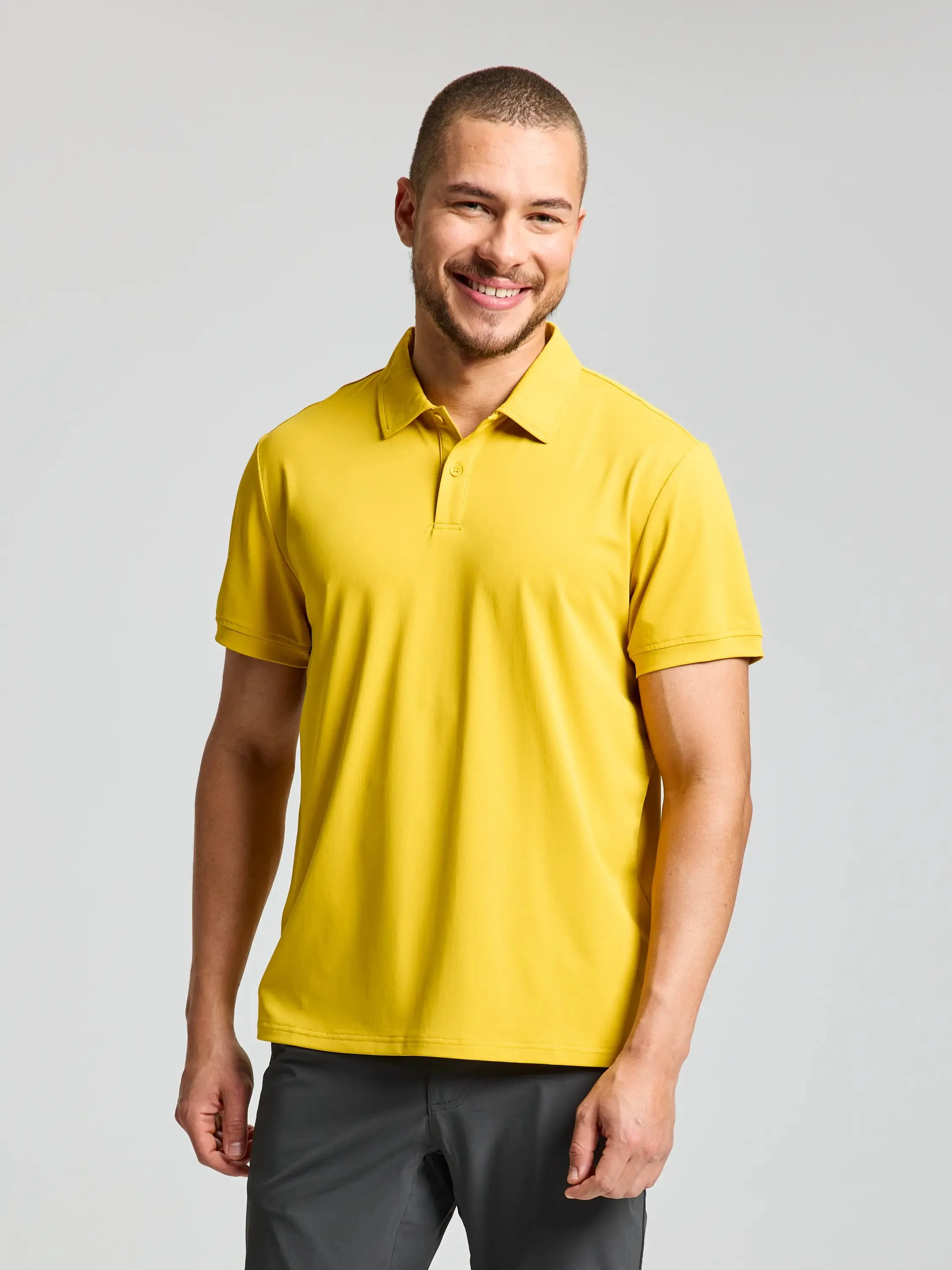 TECH PIQUE POLO SHORT SLEEVE