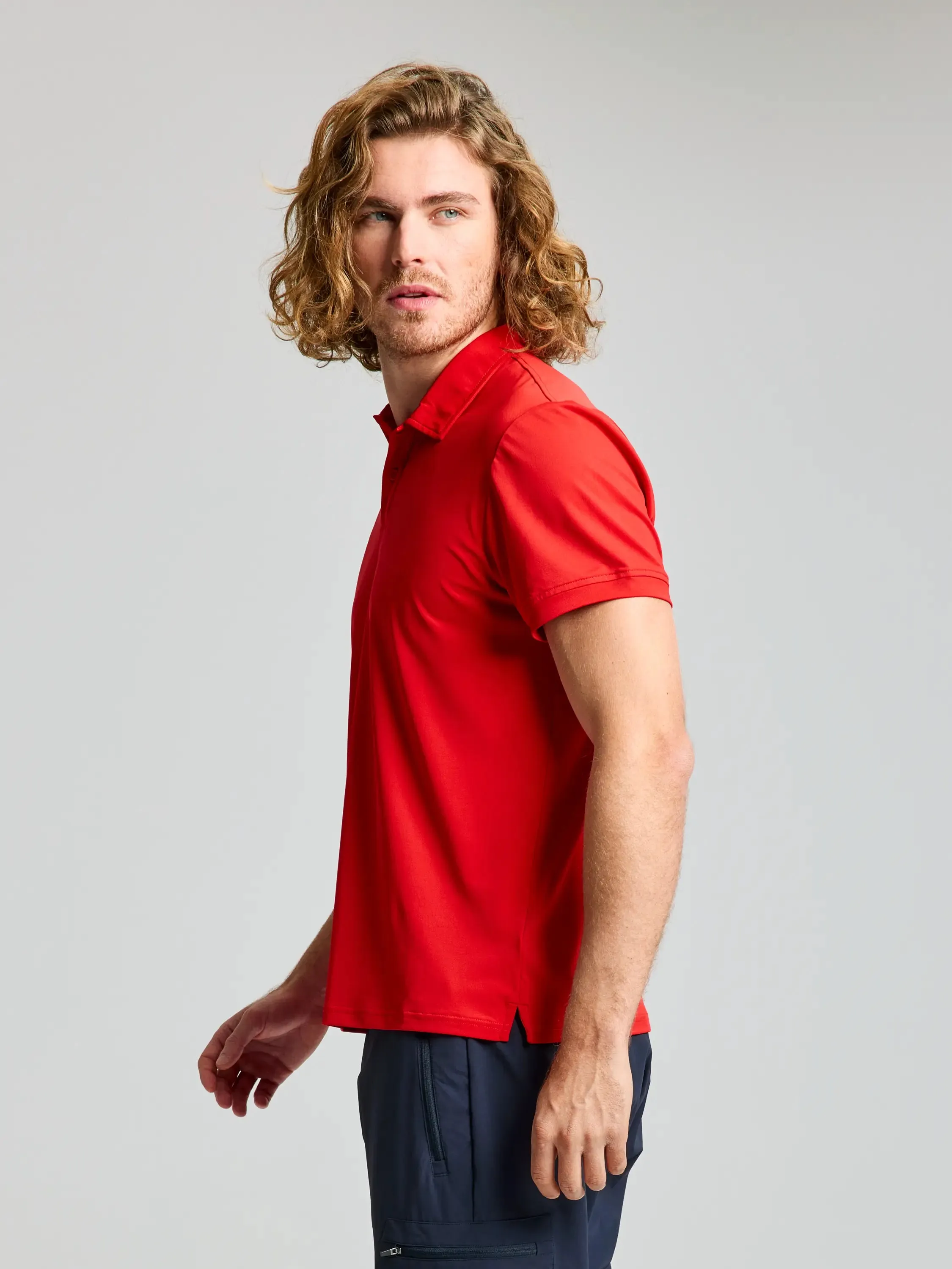 TECH PIQUE POLO SHORT SLEEVE