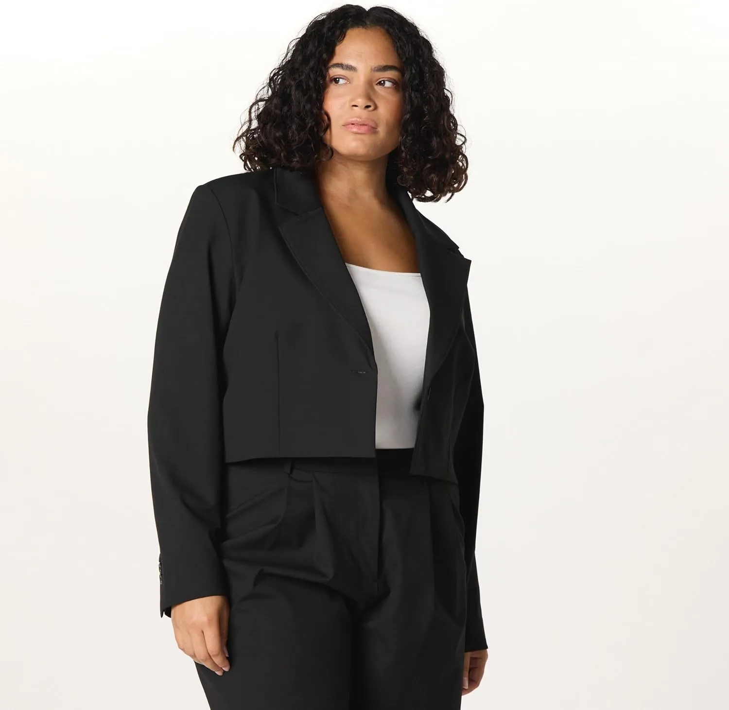 The Drop Women's Reims Cropped Blazer