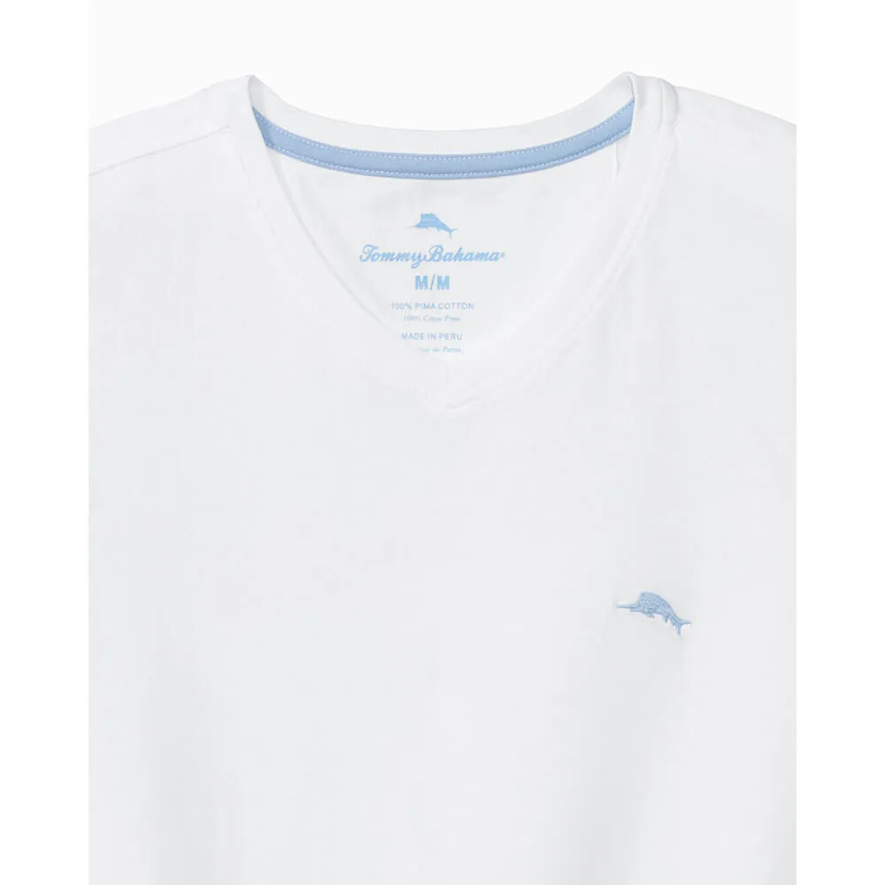 Tommy Bahama New Bali Skyline V-Neck T-Shirt - White