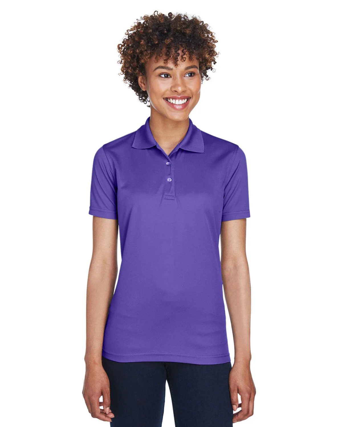 UltraClub Ladies Cool & Dry Mesh Pique Polo