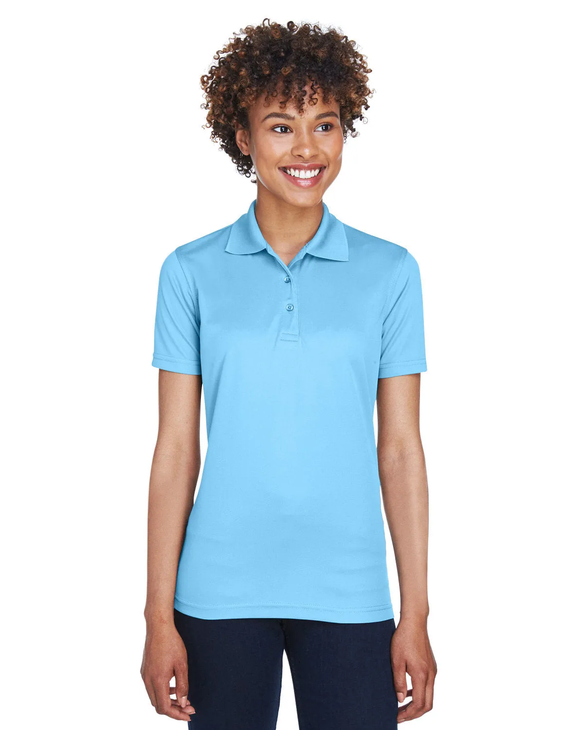 UltraClub Ladies Cool & Dry Mesh Pique Polo