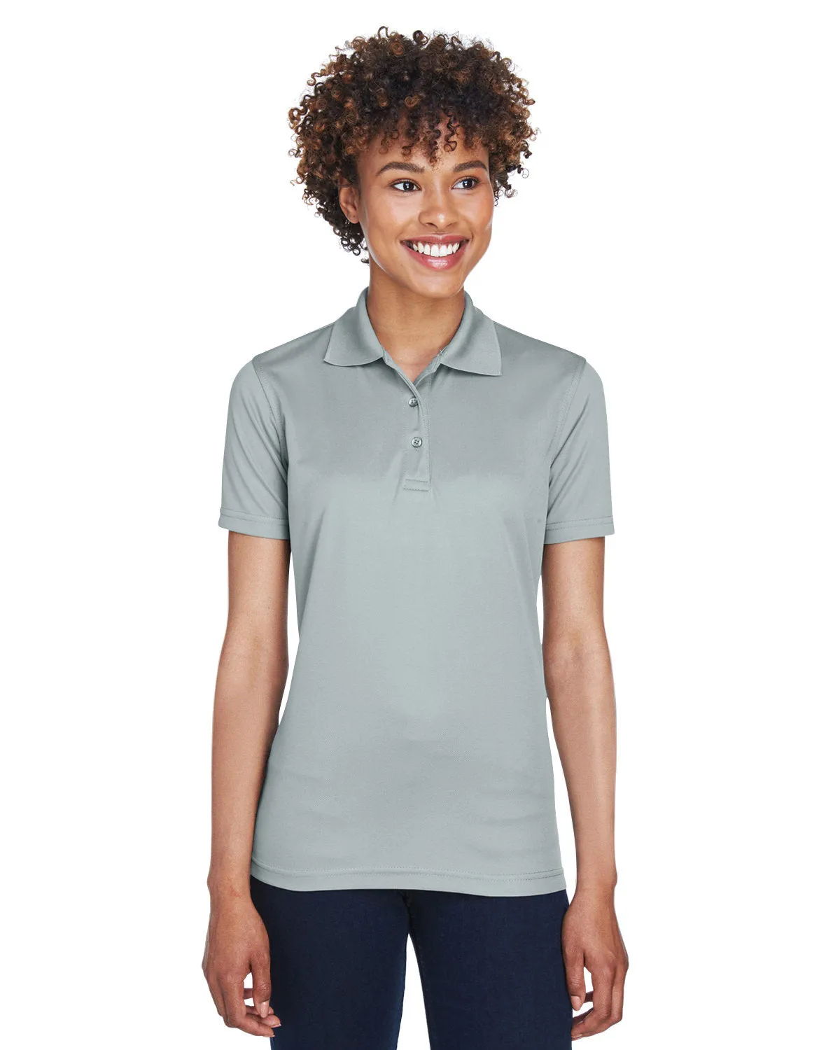 UltraClub Ladies Cool & Dry Mesh Pique Polo