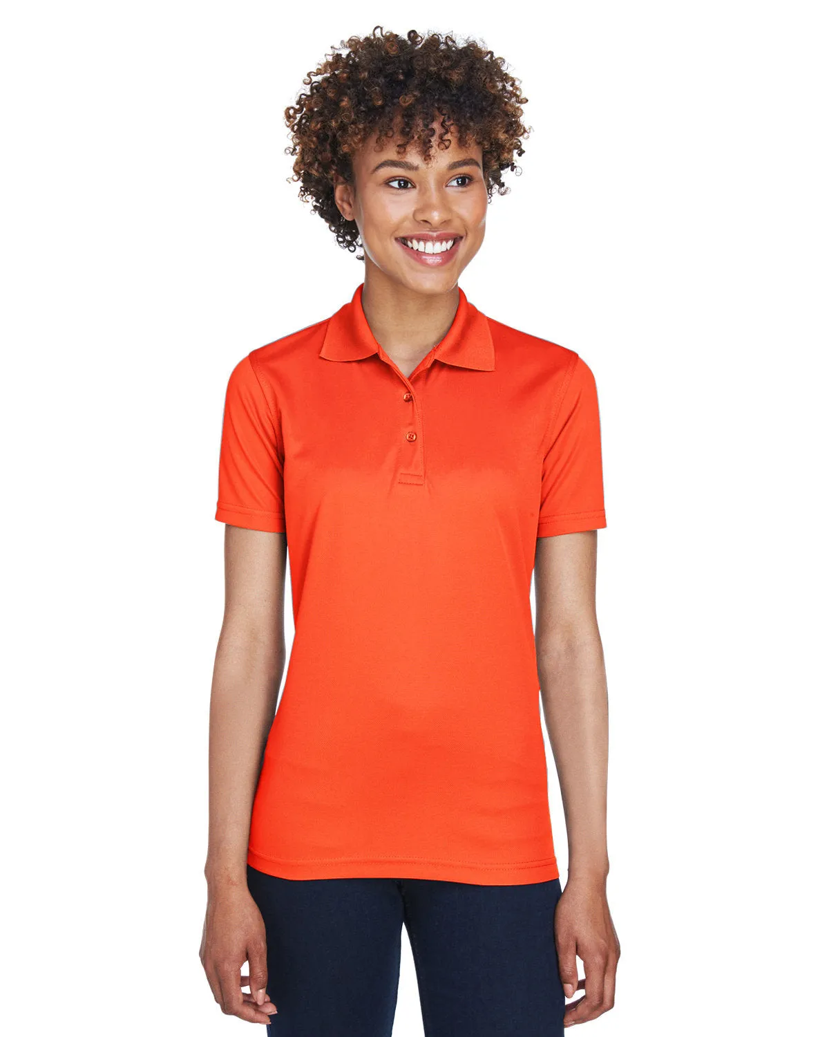 UltraClub Ladies Cool & Dry Mesh Pique Polo