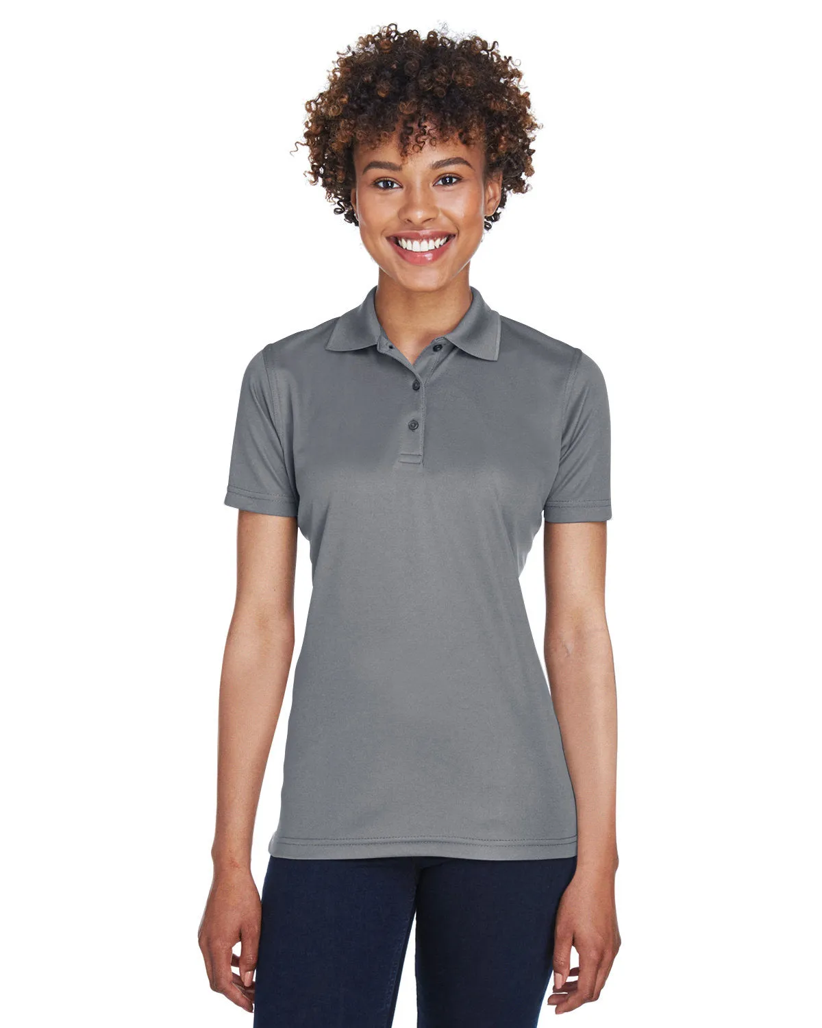 UltraClub Ladies Cool & Dry Mesh Pique Polo