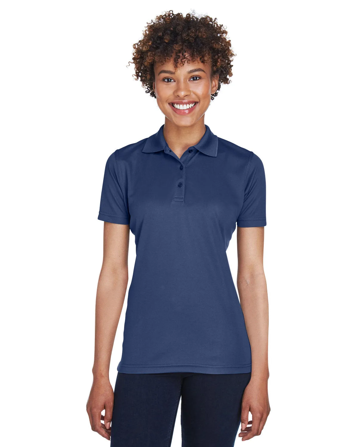 UltraClub Ladies Cool & Dry Mesh Pique Polo