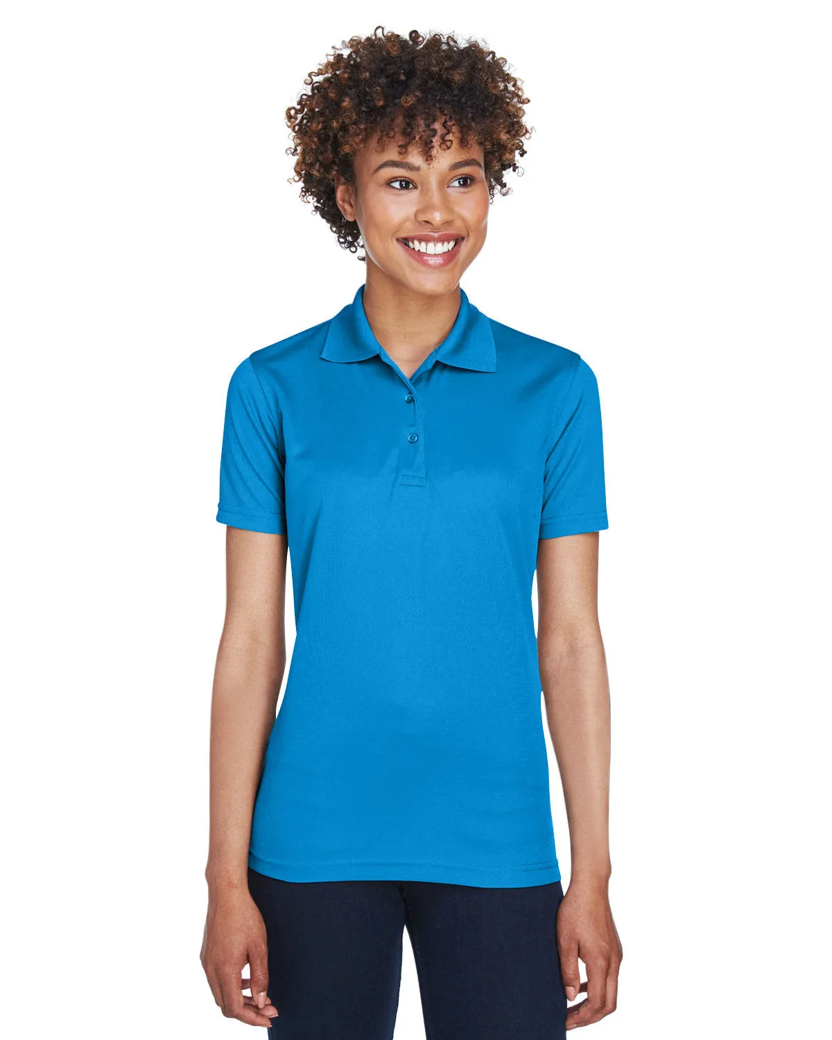 UltraClub Ladies Cool & Dry Mesh Pique Polo