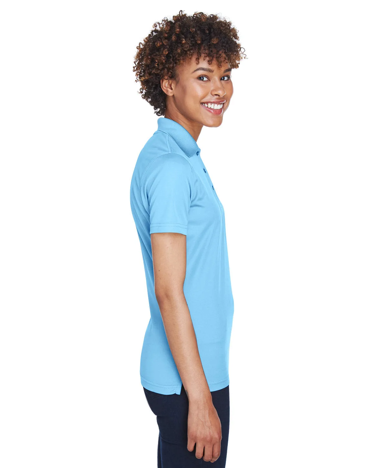 UltraClub Ladies Cool & Dry Mesh Pique Polo