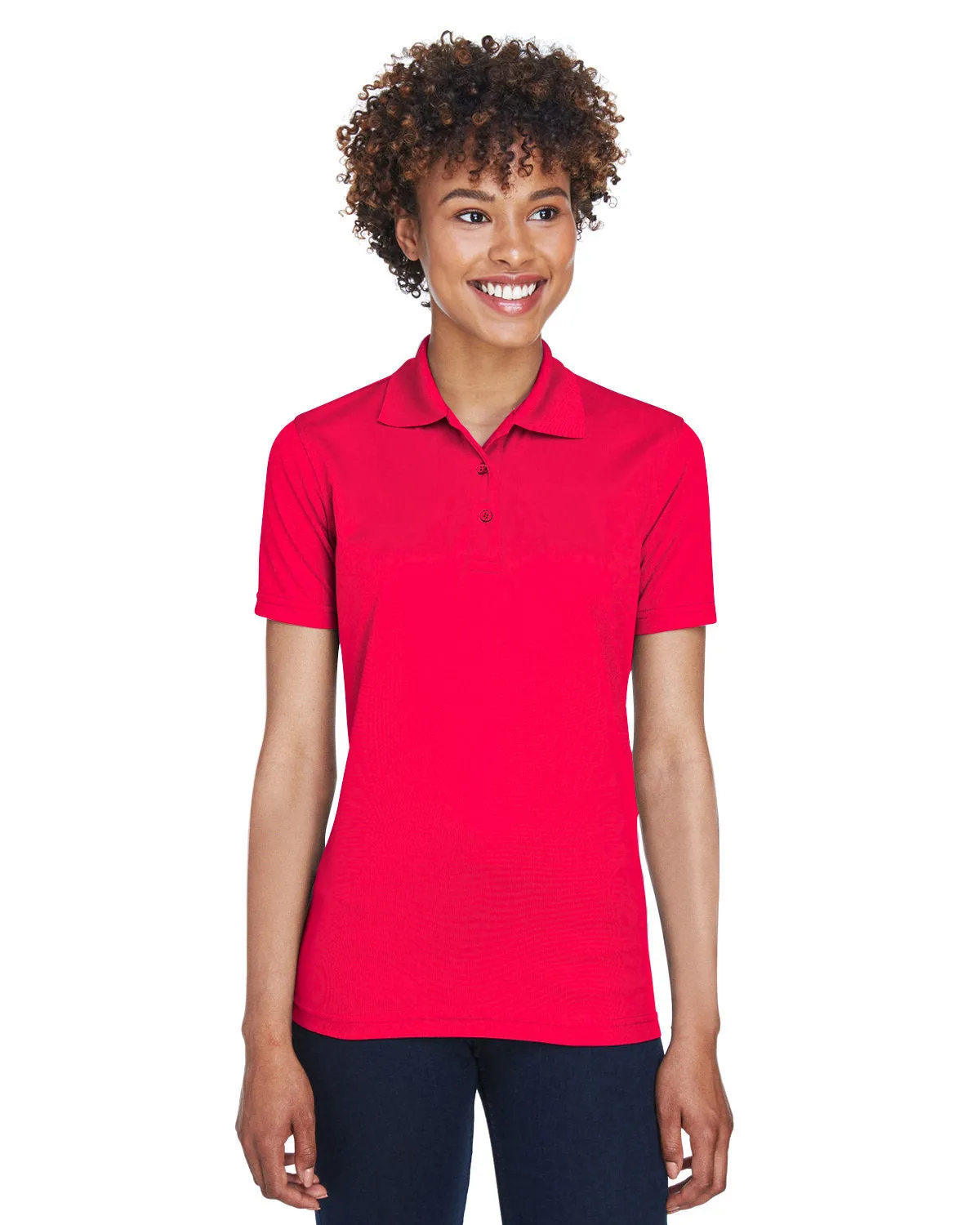 UltraClub Ladies Cool & Dry Mesh Pique Polo